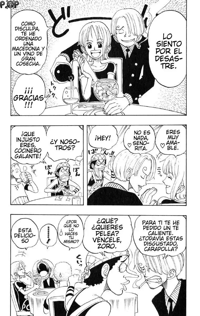 ONE PIECE Capitulo 46: "Un cliente inesperado" página 5