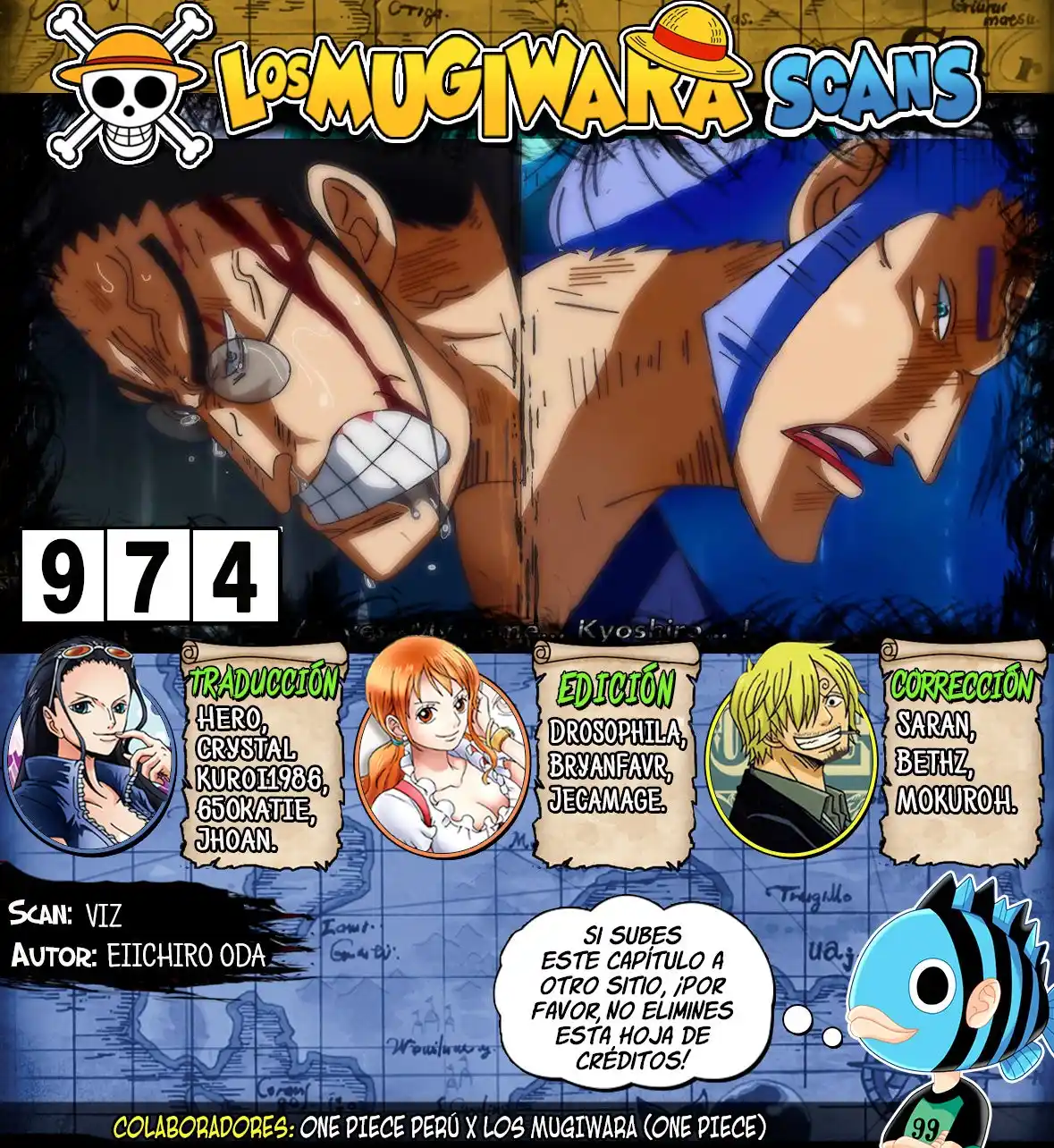 ONE PIECE Capitulo 974 página 1