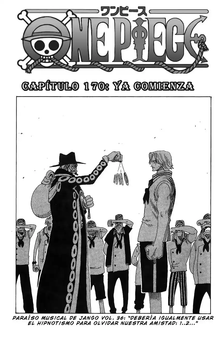 ONE PIECE Capitulo 170 página 1