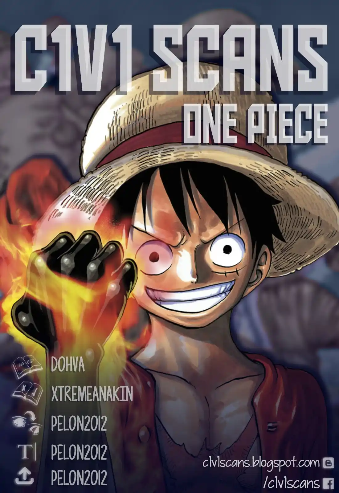 ONE PIECE Capitulo 812: La Banda Capone Bege página 1