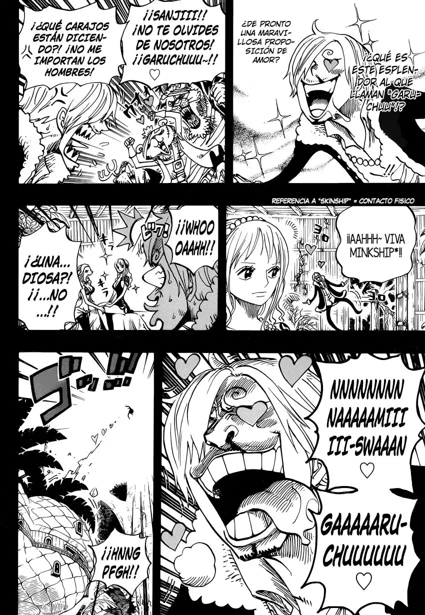 ONE PIECE Capitulo 812: La Banda Capone Bege página 5