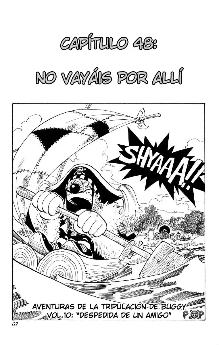 ONE PIECE Capitulo 48: "Abandona ese Camino" página 1