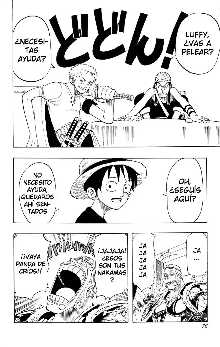 ONE PIECE Capitulo 48: "Abandona ese Camino" página 10