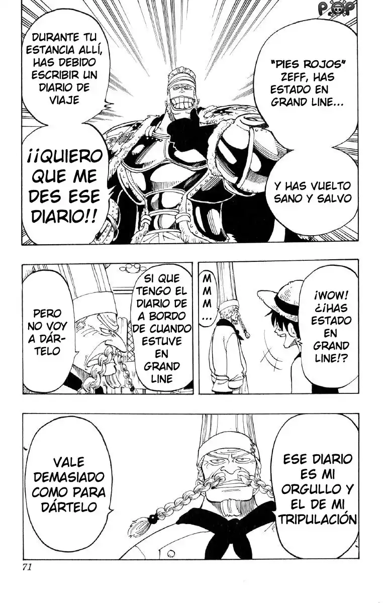 ONE PIECE Capitulo 48: "Abandona ese Camino" página 5