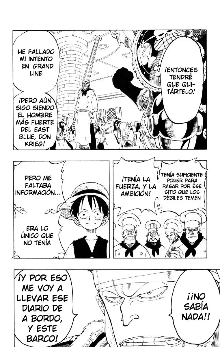 ONE PIECE Capitulo 48: "Abandona ese Camino" página 6