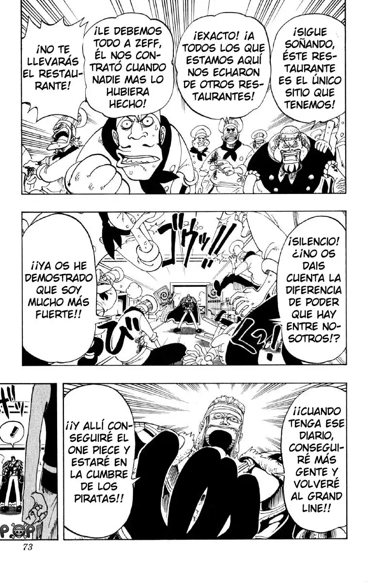 ONE PIECE Capitulo 48: "Abandona ese Camino" página 7