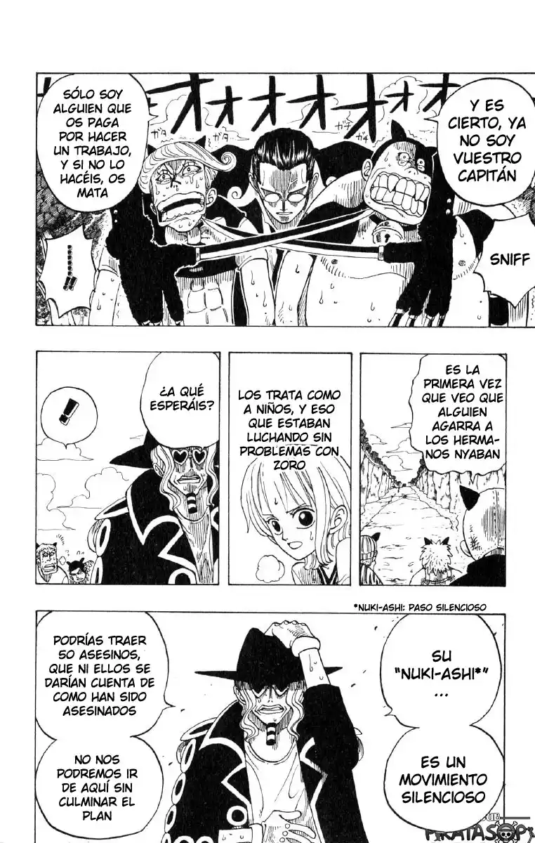 ONE PIECE Capitulo 33: "El hombre silencioso" página 8