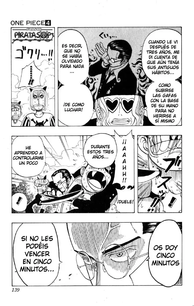 ONE PIECE Capitulo 33: "El hombre silencioso" página 9