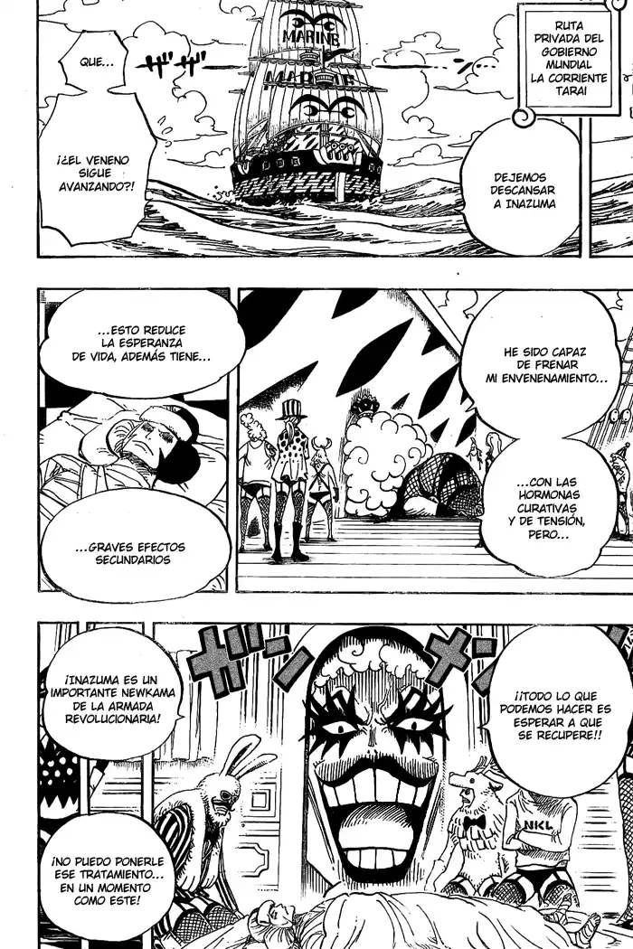 ONE PIECE Capitulo 549 página 4