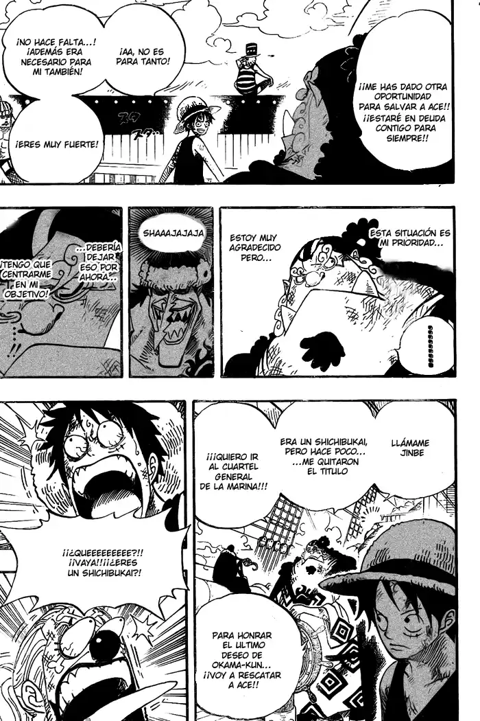 ONE PIECE Capitulo 549 página 7