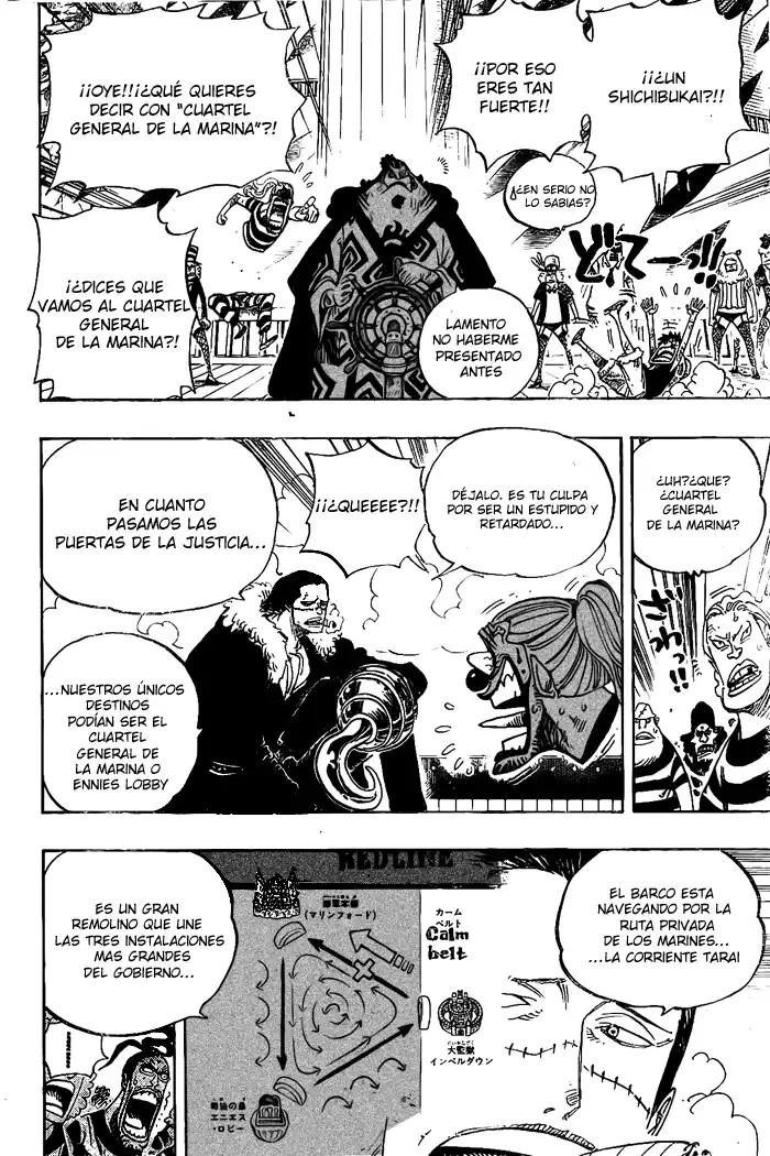 ONE PIECE Capitulo 549 página 8