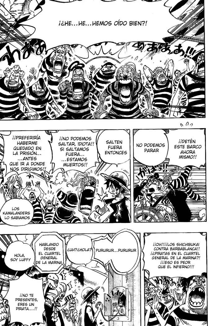 ONE PIECE Capitulo 549 página 9