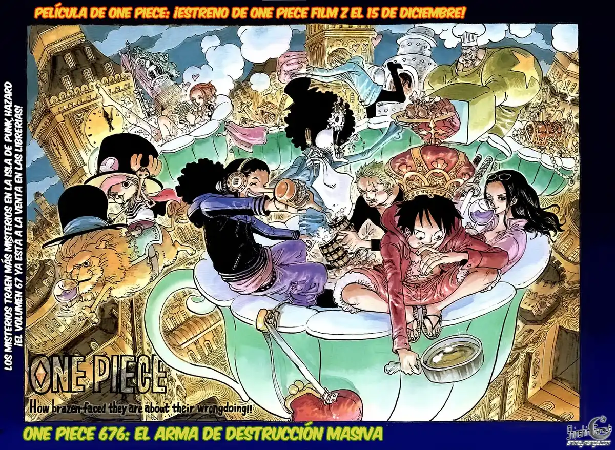 ONE PIECE Capitulo 676 página 1