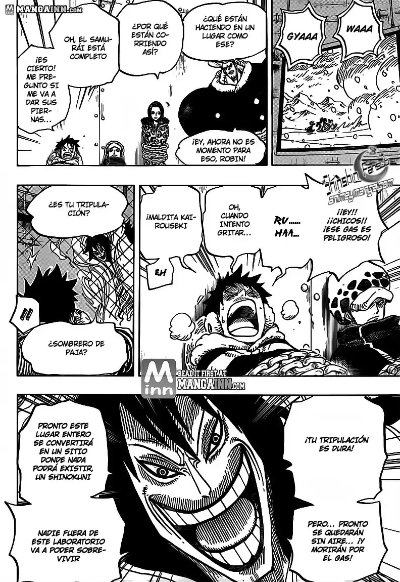 ONE PIECE Capitulo 676 página 14