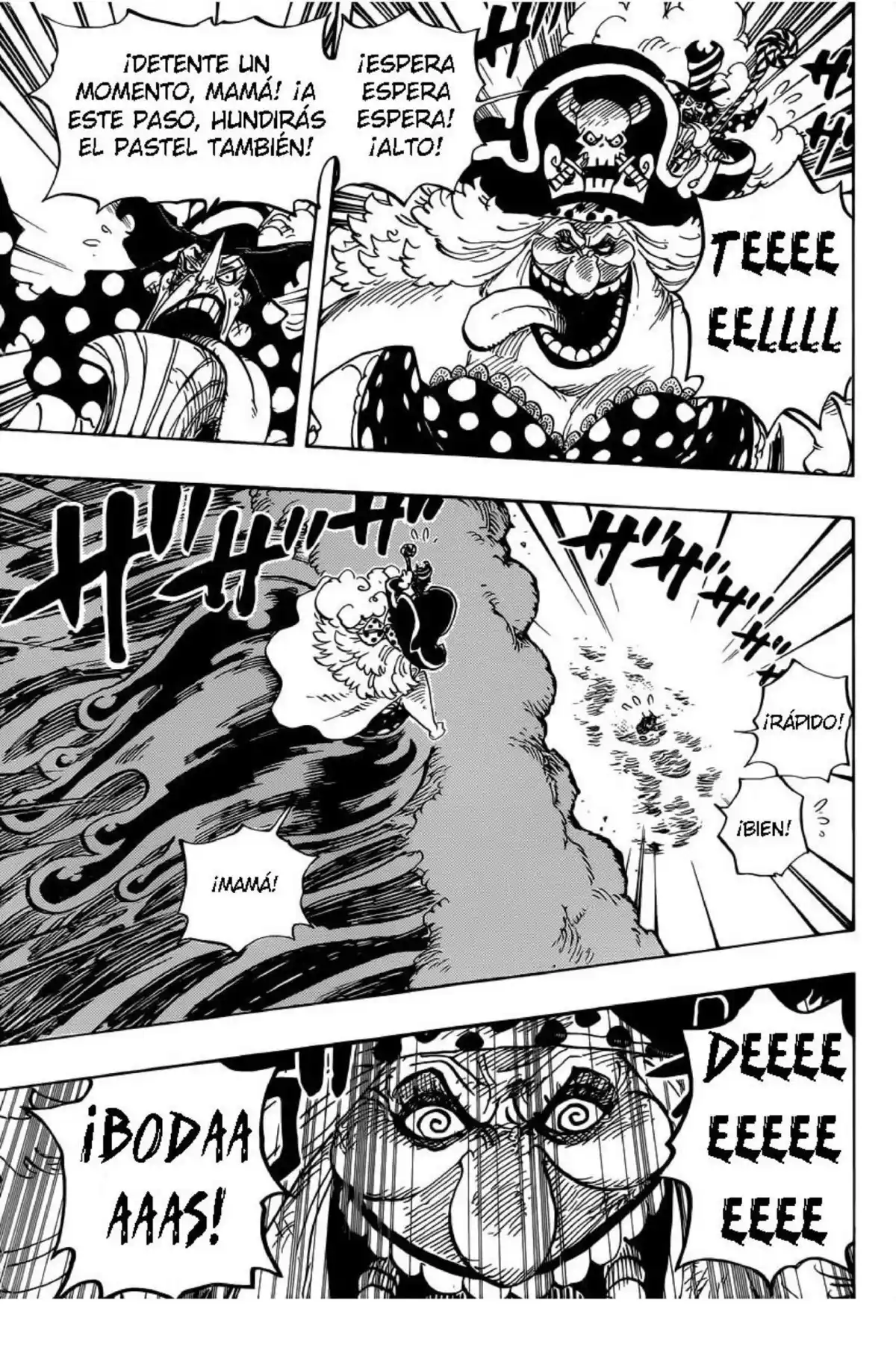 ONE PIECE Capitulo 881: Habitación de olas página 4