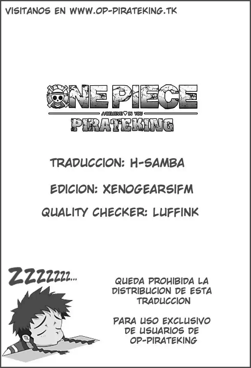 ONE PIECE Capitulo 358 página 1