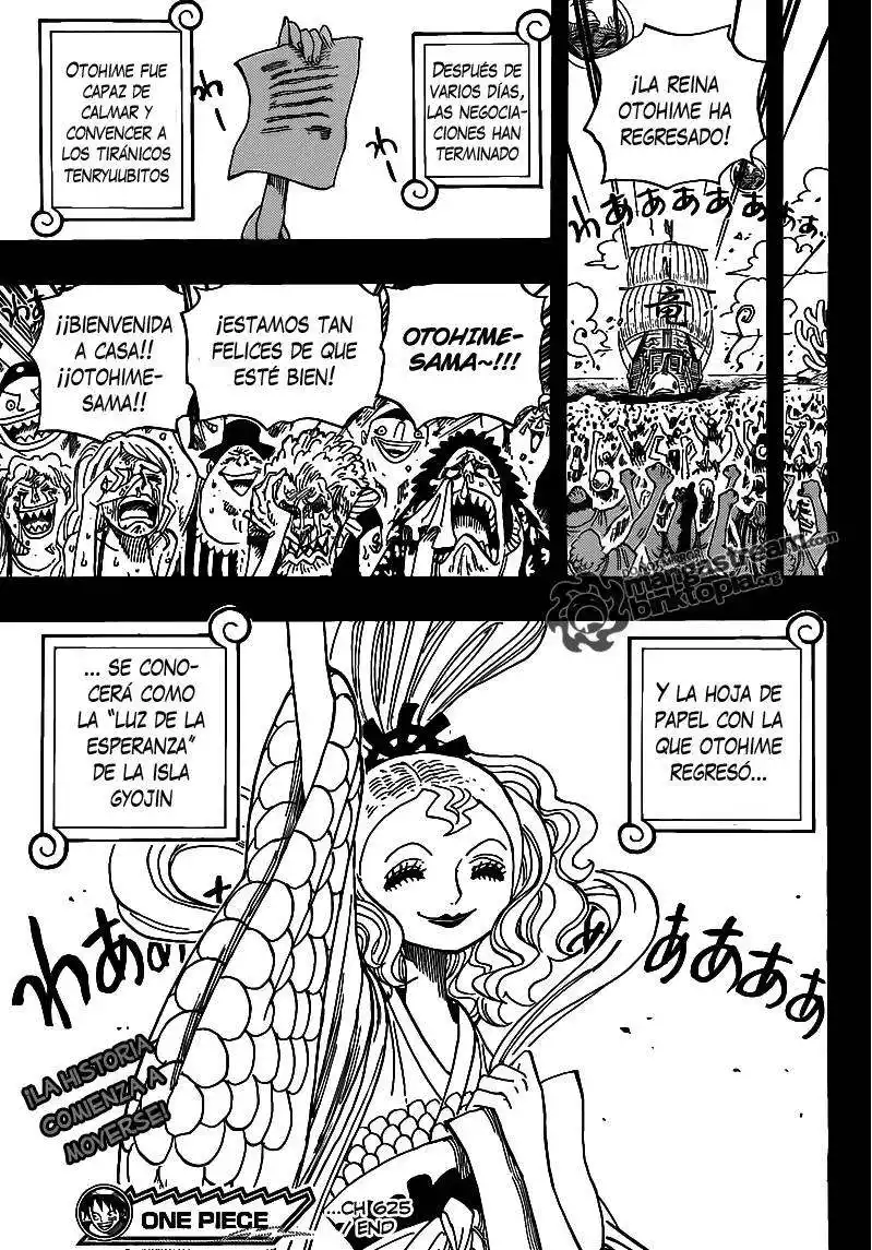 ONE PIECE Capitulo 625 página 19