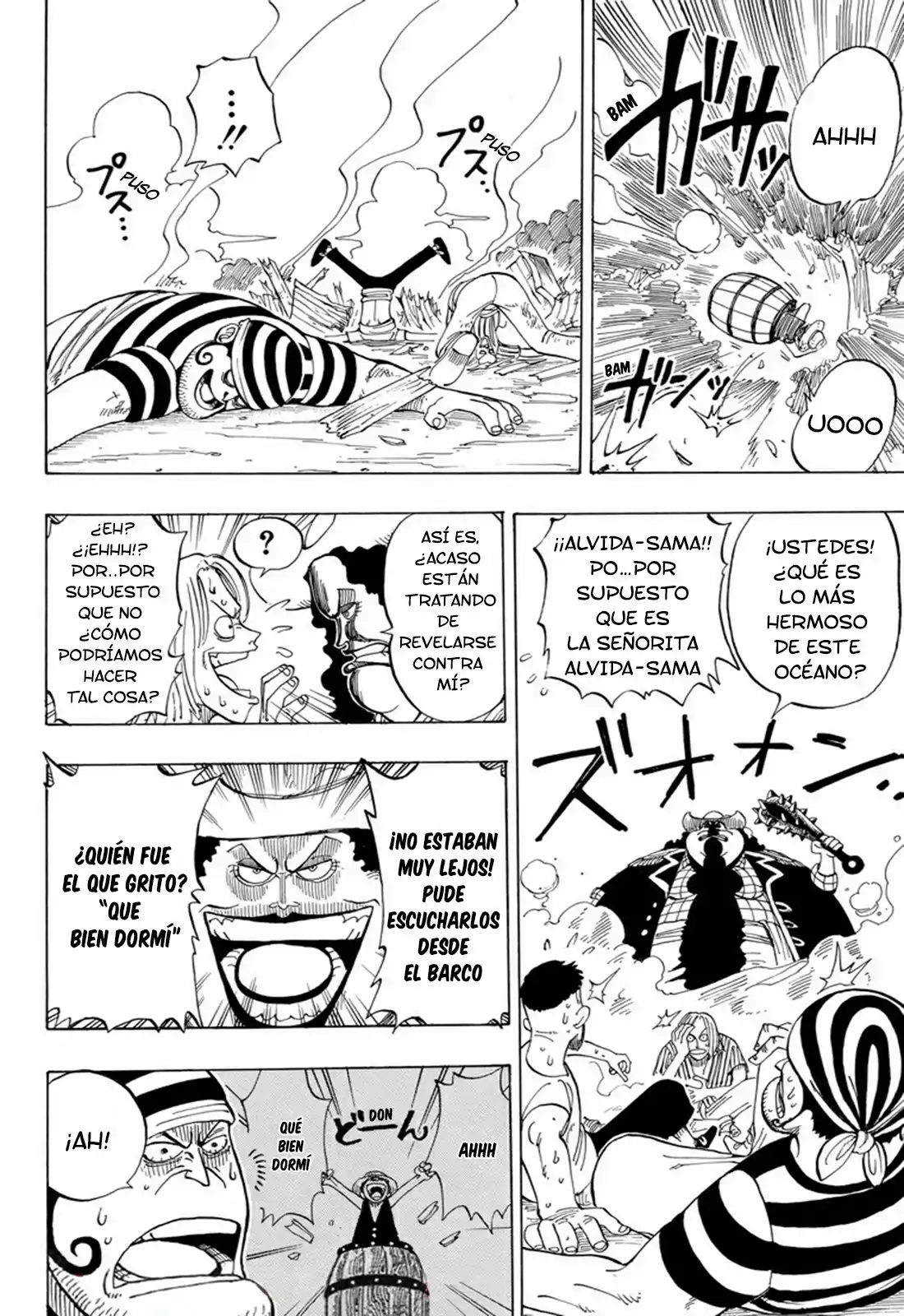 ONE PIECE Capitulo 2: "Ese Chico es, Luffy Sombrero de Paja" página 10