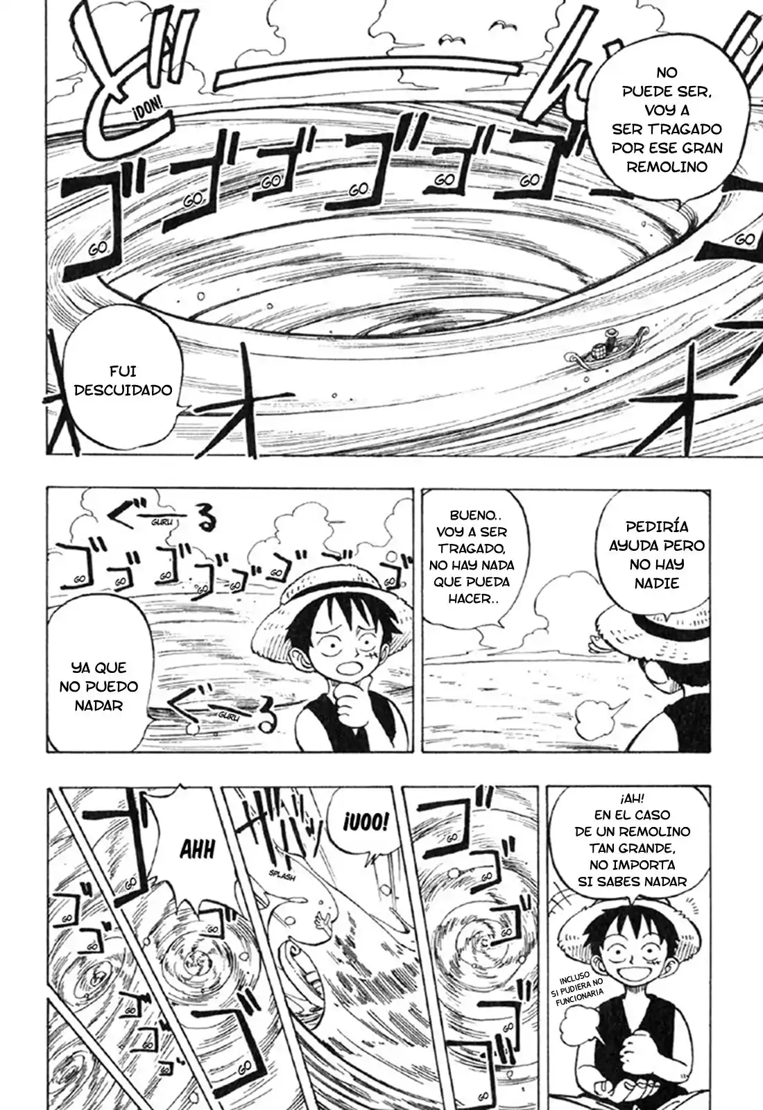 ONE PIECE Capitulo 2: "Ese Chico es, Luffy Sombrero de Paja" página 2