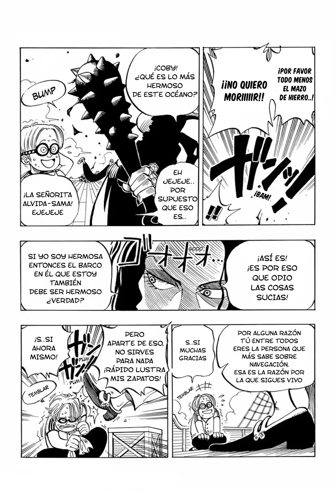 ONE PIECE Capitulo 2: "Ese Chico es, Luffy Sombrero de Paja" página 5