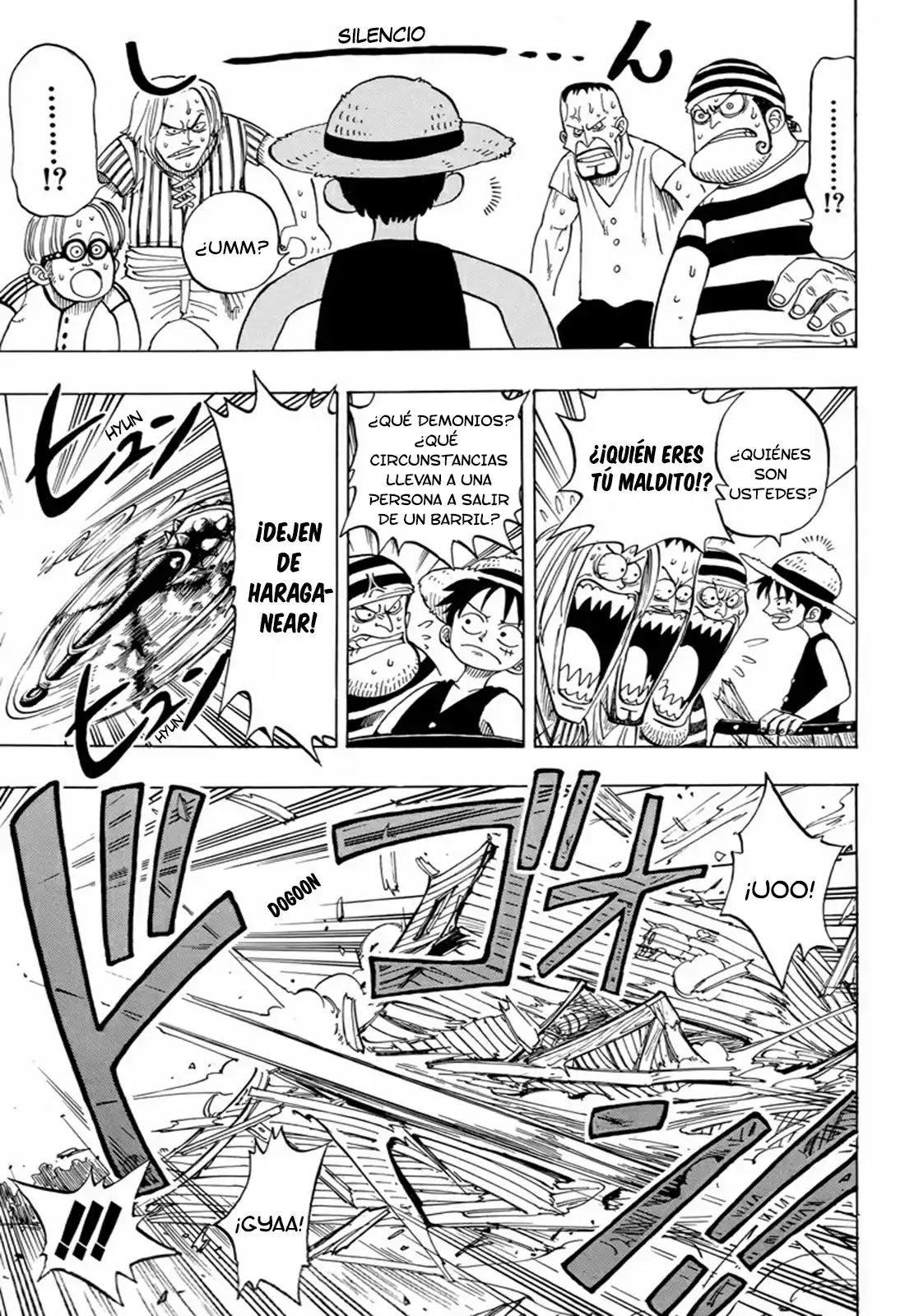 ONE PIECE Capitulo 2: "Ese Chico es, Luffy Sombrero de Paja" página 9