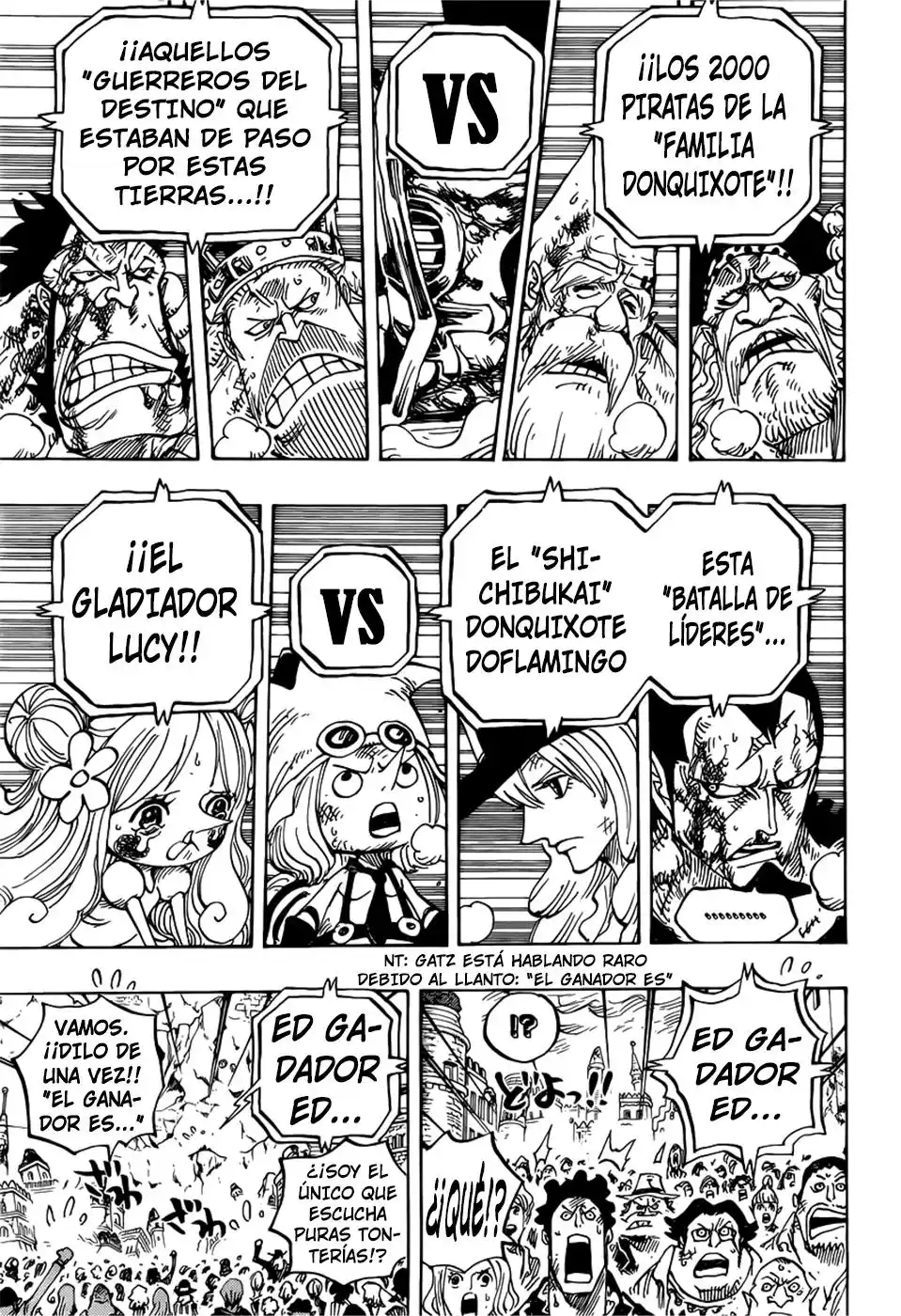 ONE PIECE Capitulo 791 página 11