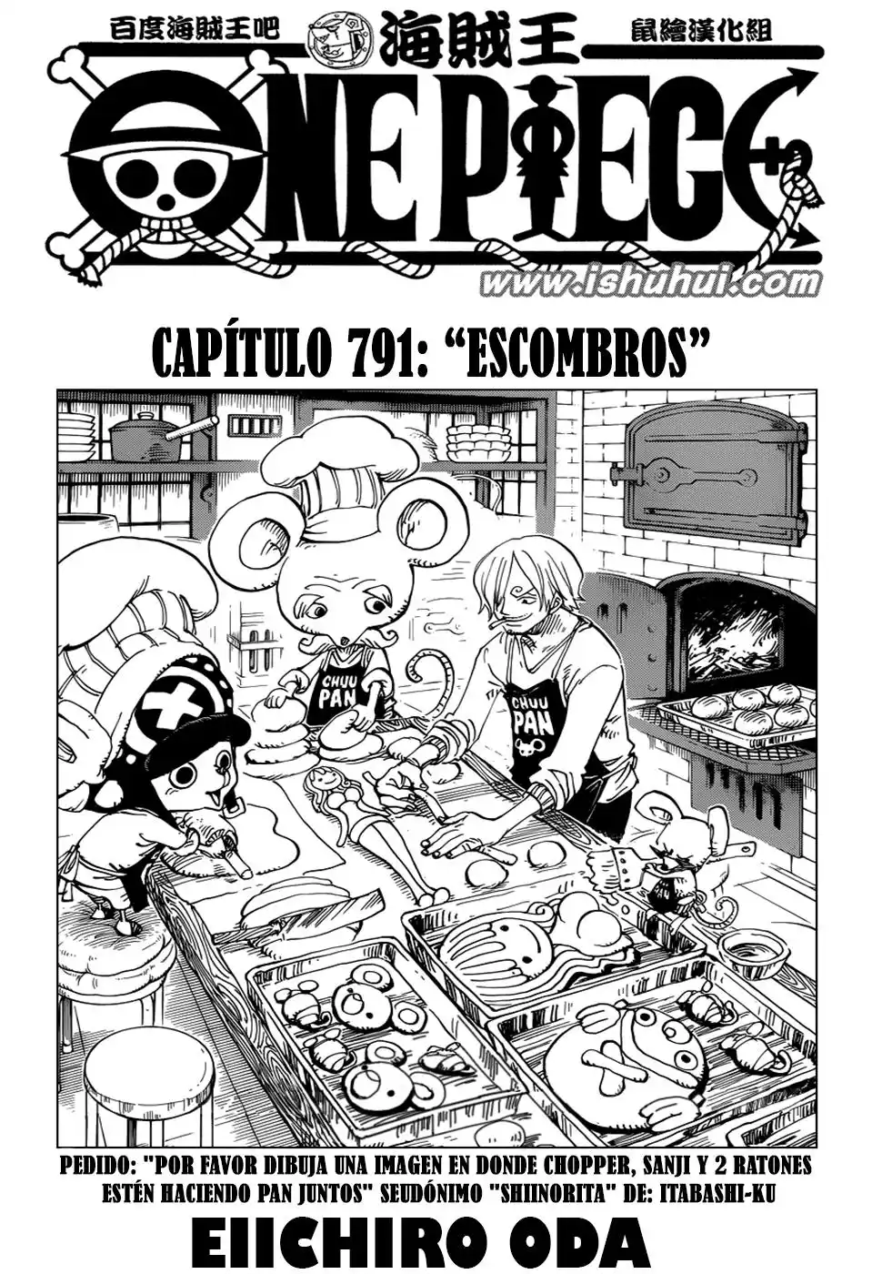 ONE PIECE Capitulo 791 página 2