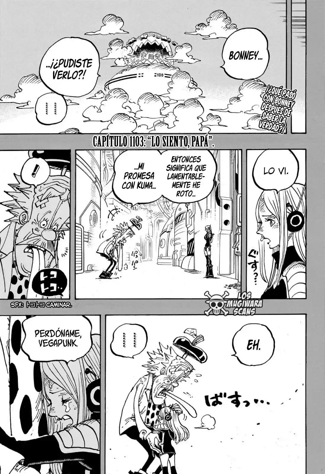 ONE PIECE Capitulo 1103 página 3