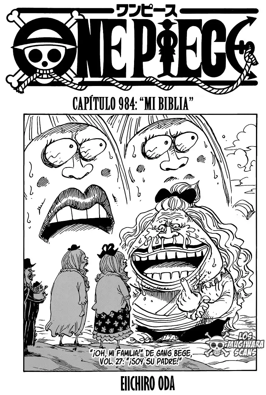 ONE PIECE Capitulo 984 página 3