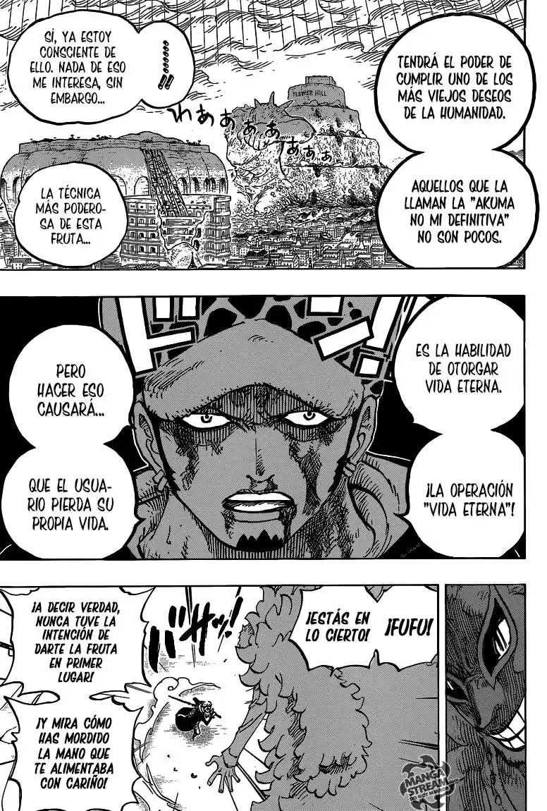 ONE PIECE Capitulo 761: La fruta ope ope página 10