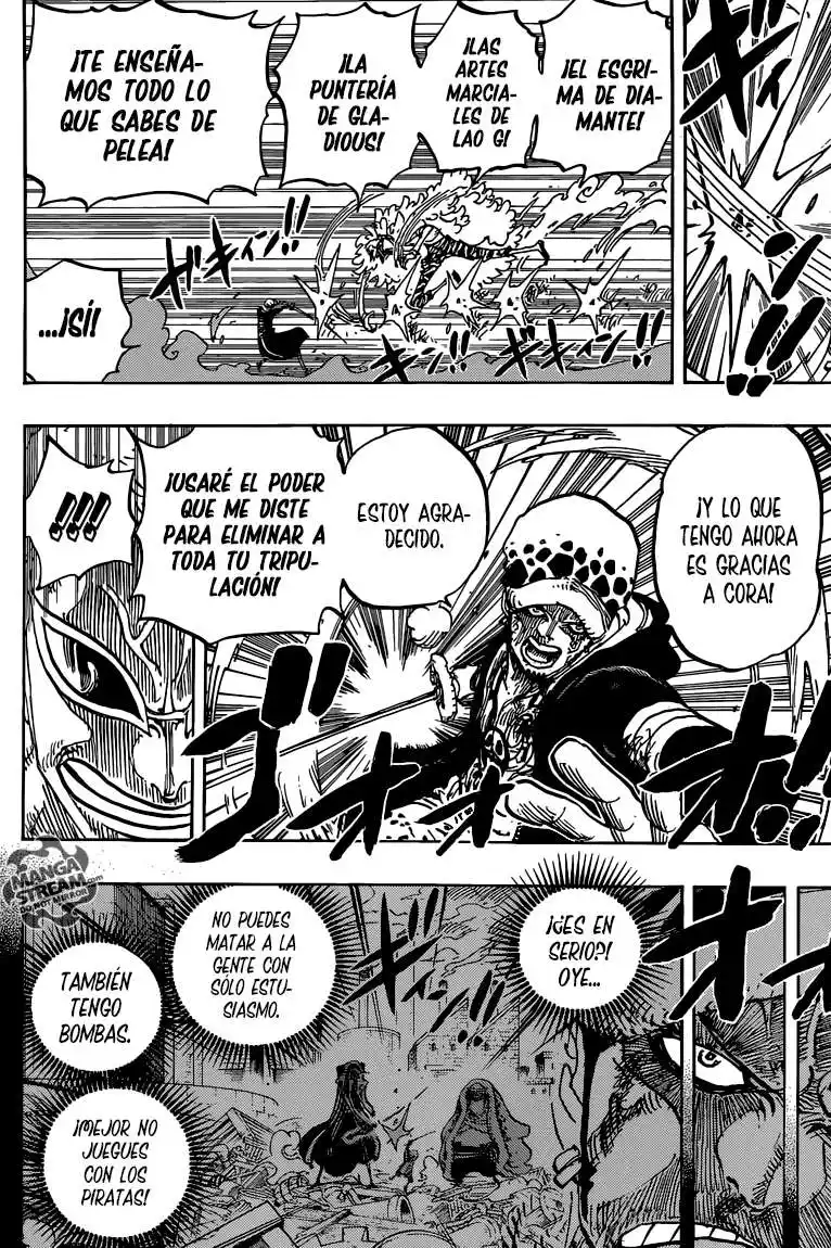 ONE PIECE Capitulo 761: La fruta ope ope página 11