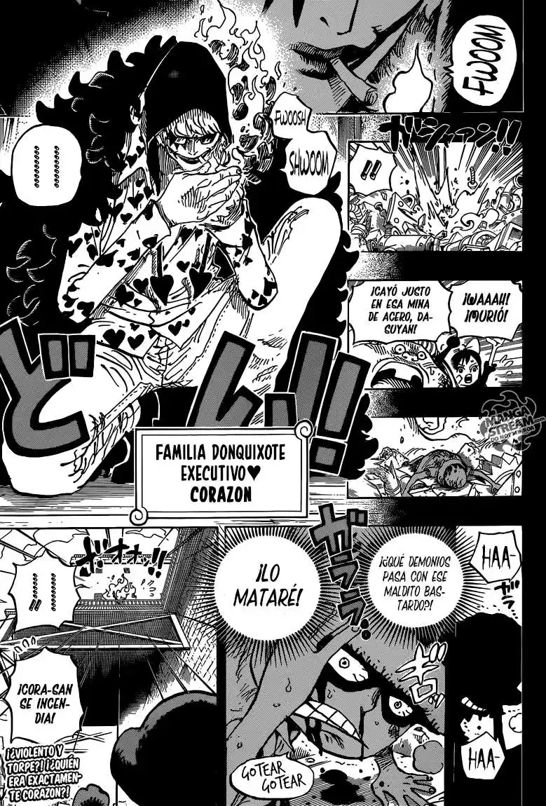 ONE PIECE Capitulo 761: La fruta ope ope página 16