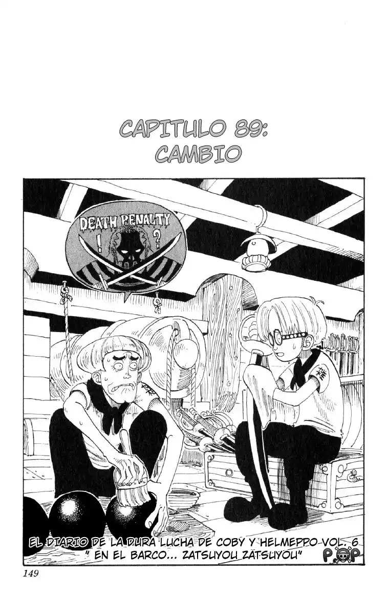 ONE PIECE Capitulo 89 página 1