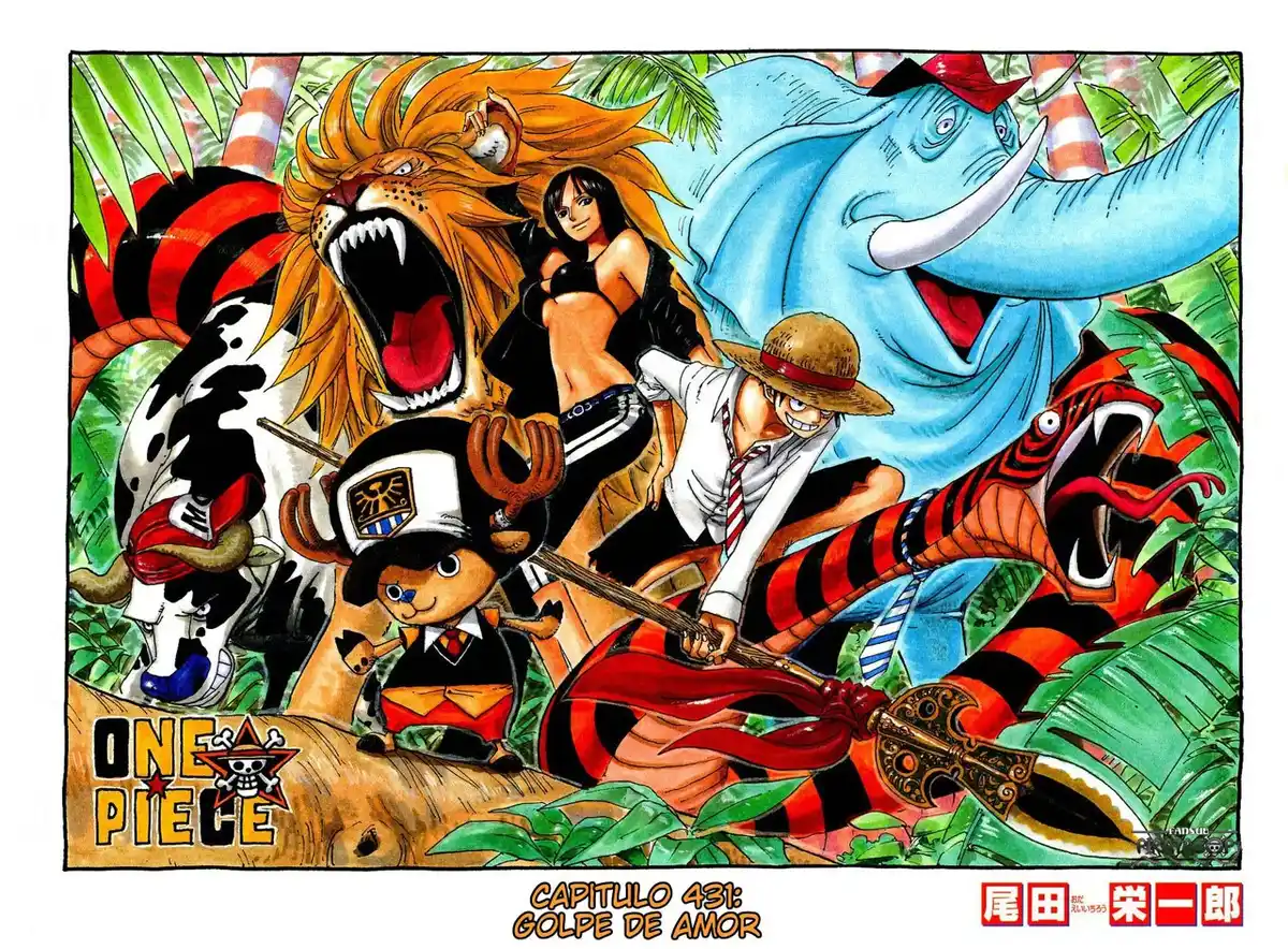 ONE PIECE Capitulo 431 página 8