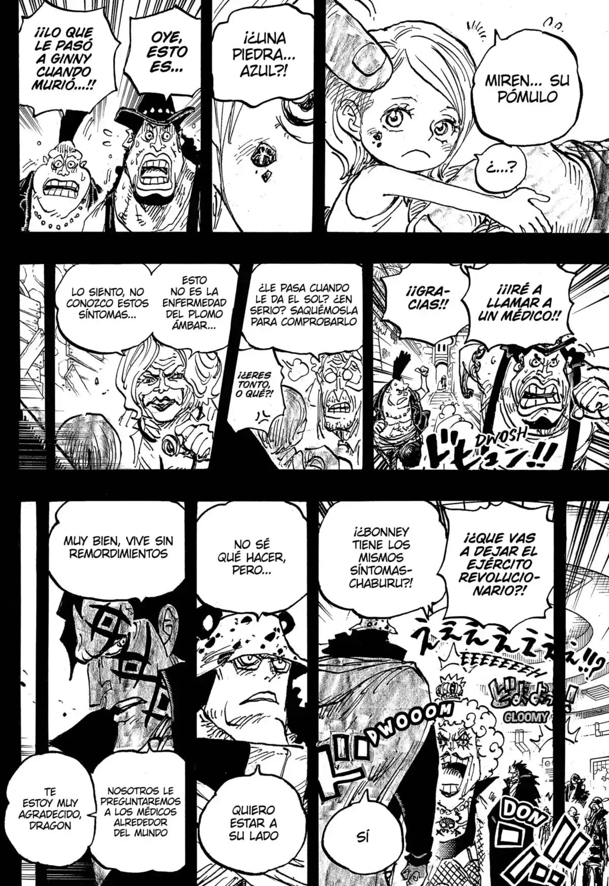 ONE PIECE Capitulo 1098: El Nacimiento de Bonney página 10