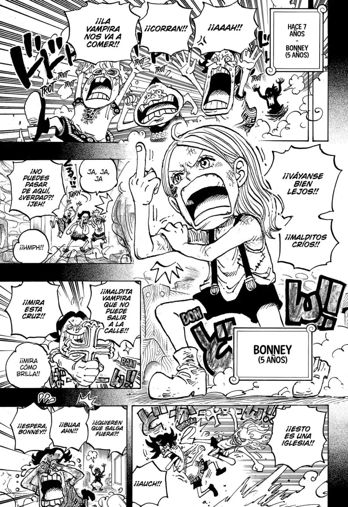 ONE PIECE Capitulo 1098: El Nacimiento de Bonney página 11