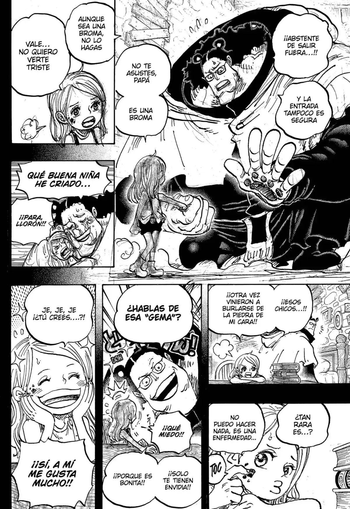 ONE PIECE Capitulo 1098: El Nacimiento de Bonney página 12