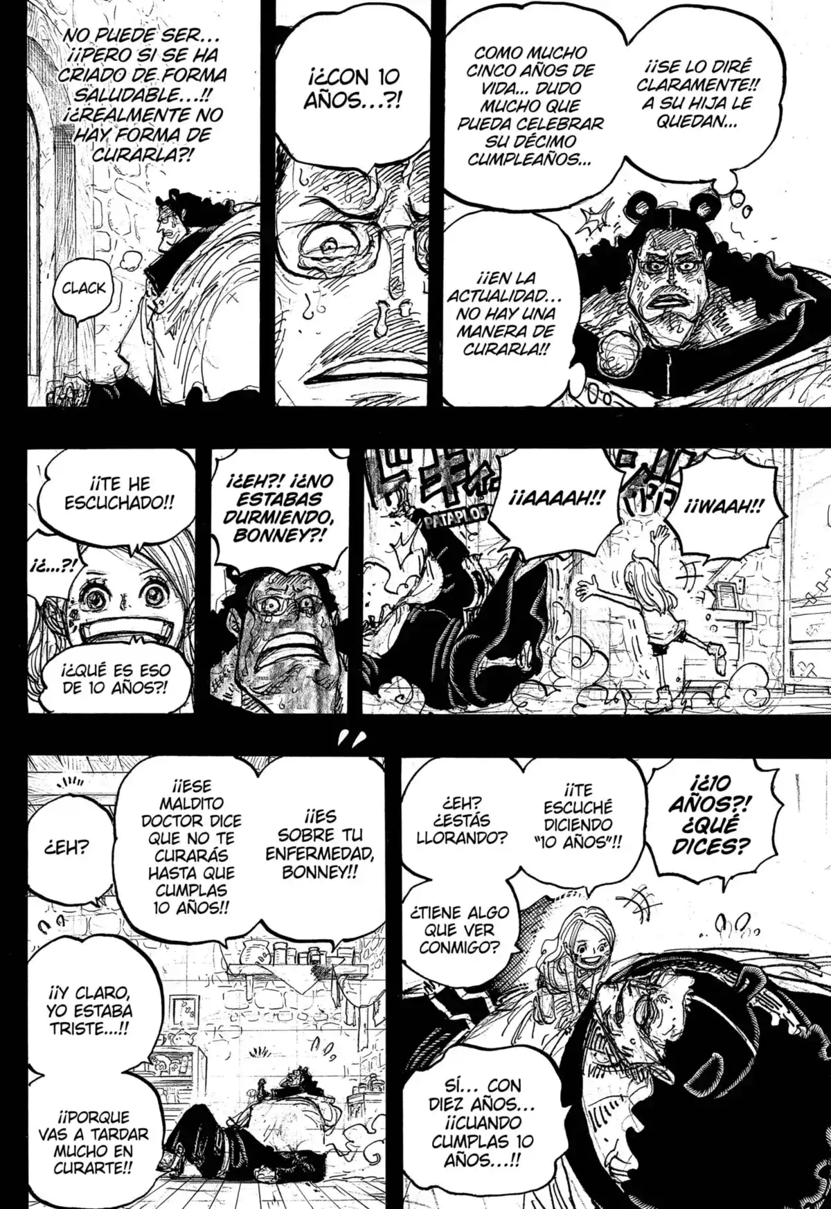 ONE PIECE Capitulo 1098: El Nacimiento de Bonney página 14