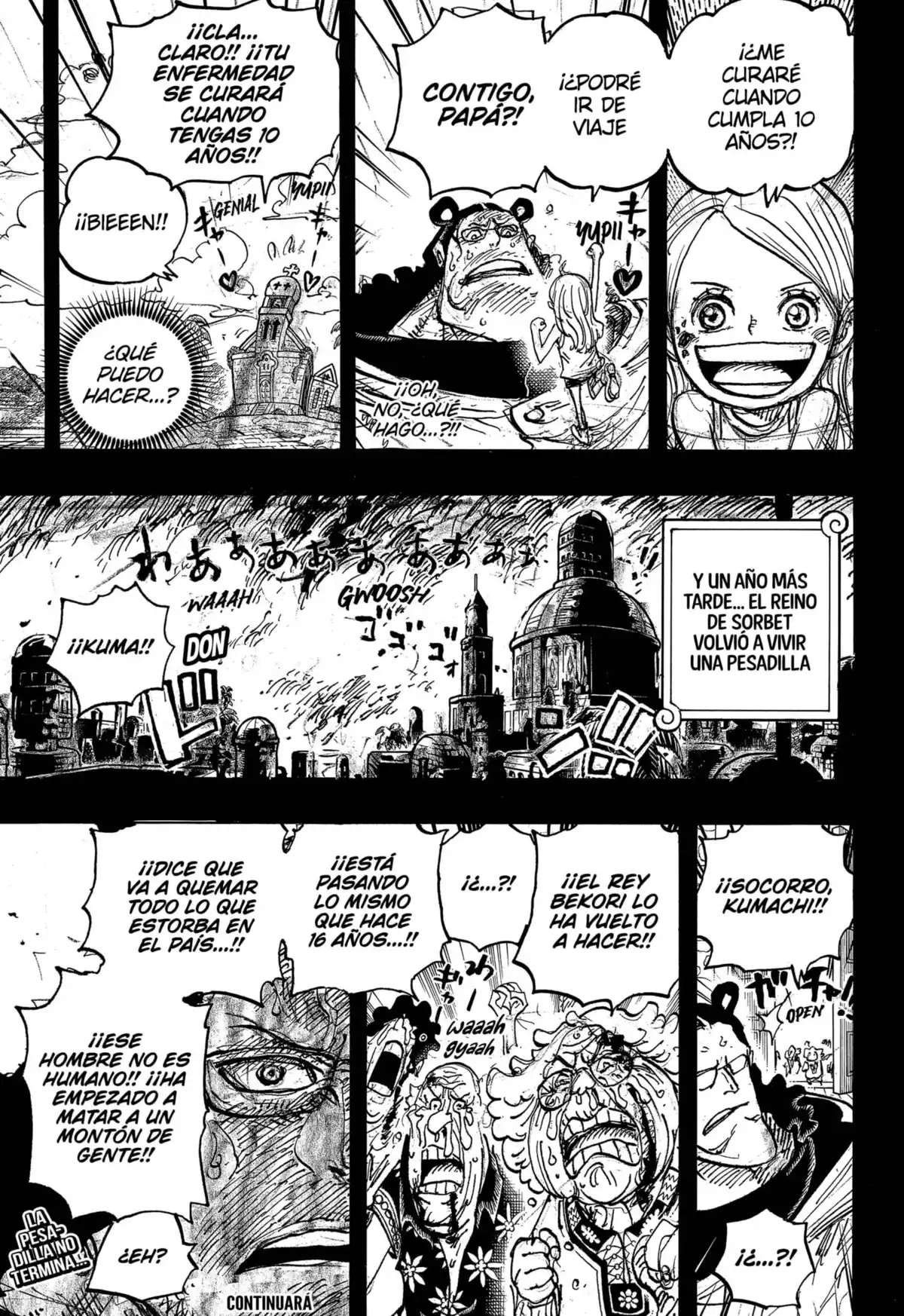 ONE PIECE Capitulo 1098: El Nacimiento de Bonney página 15