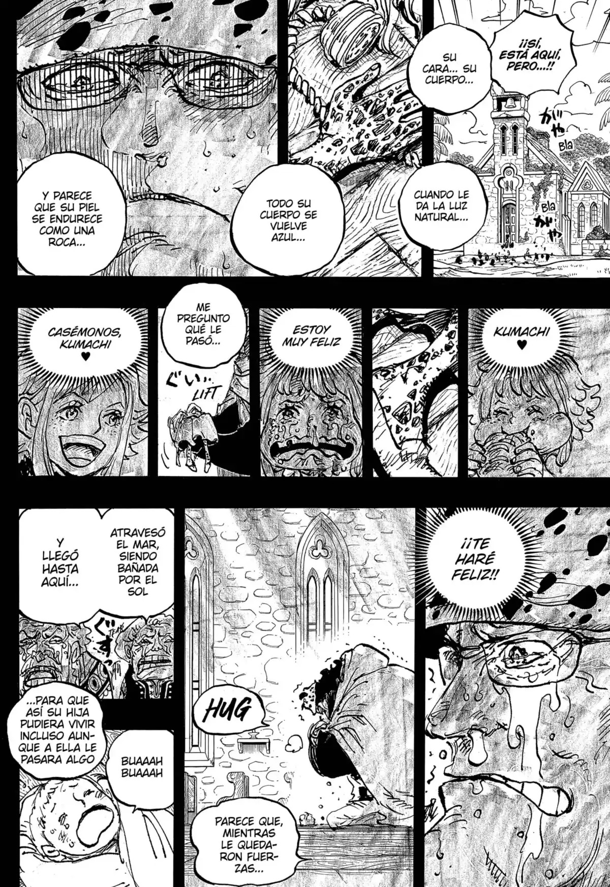 ONE PIECE Capitulo 1098: El Nacimiento de Bonney página 6