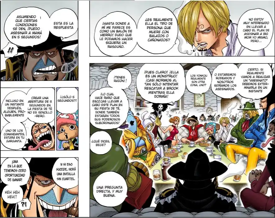 ONE PIECE Capitulo 859: Plan para asesinar a un Yonkou página 2