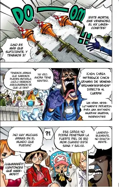 ONE PIECE Capitulo 859: Plan para asesinar a un Yonkou página 4