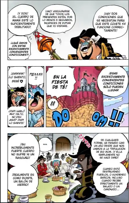 ONE PIECE Capitulo 859: Plan para asesinar a un Yonkou página 5