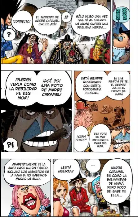 ONE PIECE Capitulo 859: Plan para asesinar a un Yonkou página 6