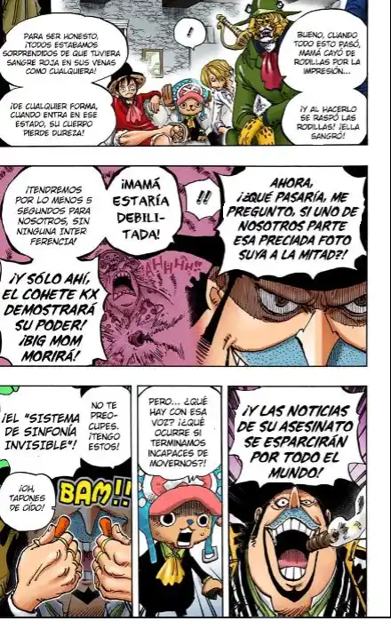 ONE PIECE Capitulo 859: Plan para asesinar a un Yonkou página 8