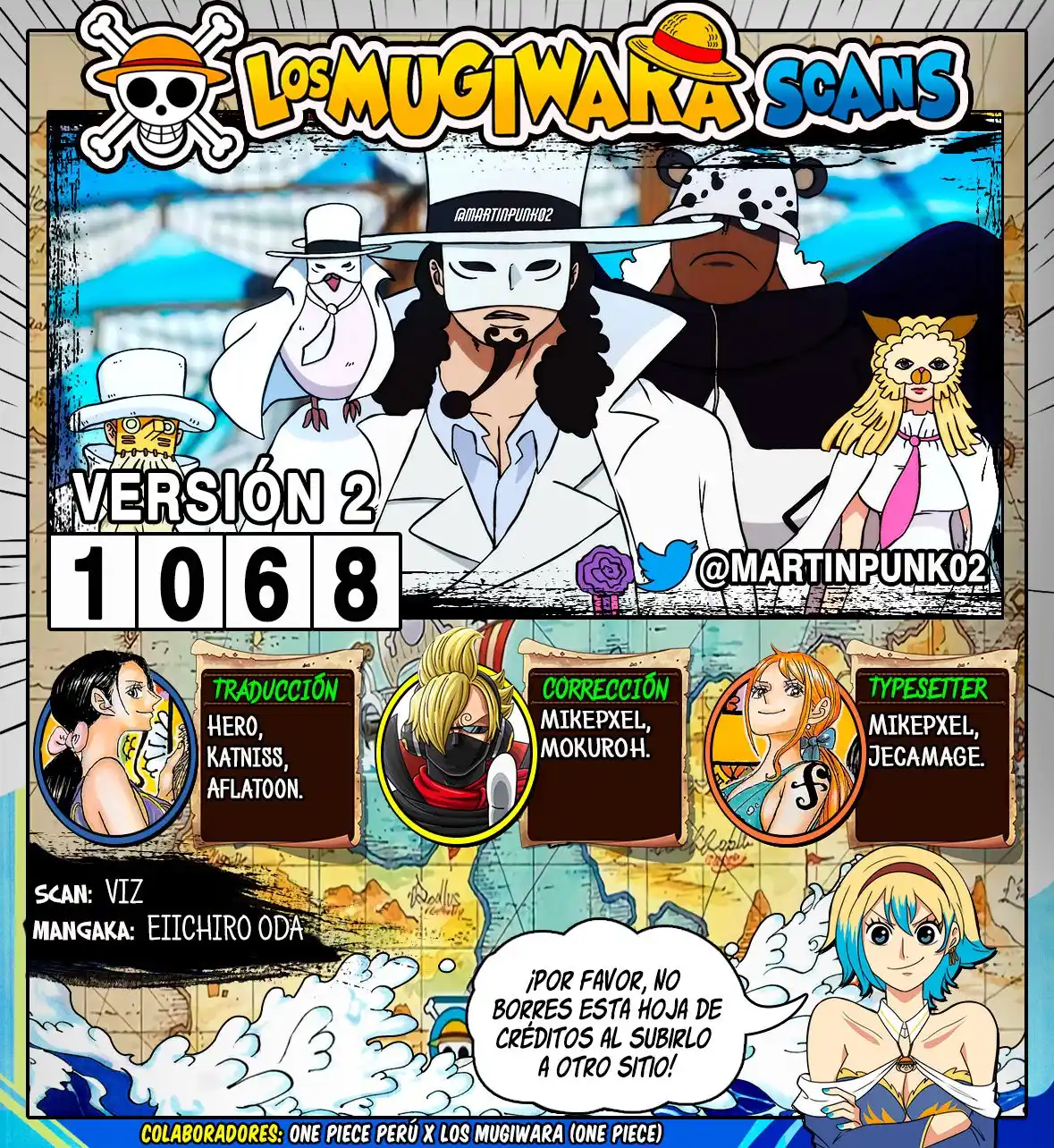 ONE PIECE Capitulo 1068 página 1