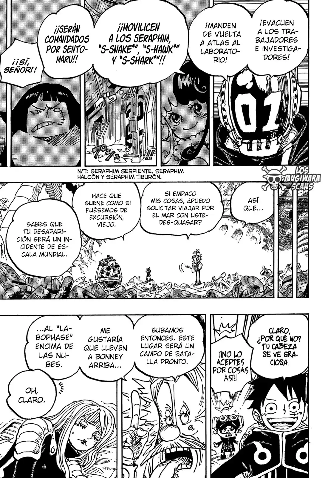 ONE PIECE Capitulo 1068 página 12