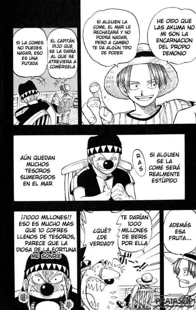 ONE PIECE Capitulo 19: "Fruta del diablo" página 12