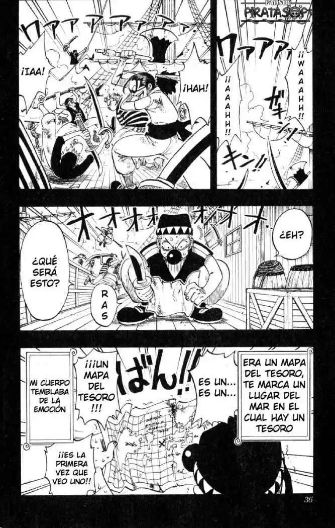 ONE PIECE Capitulo 19: "Fruta del diablo" página 8