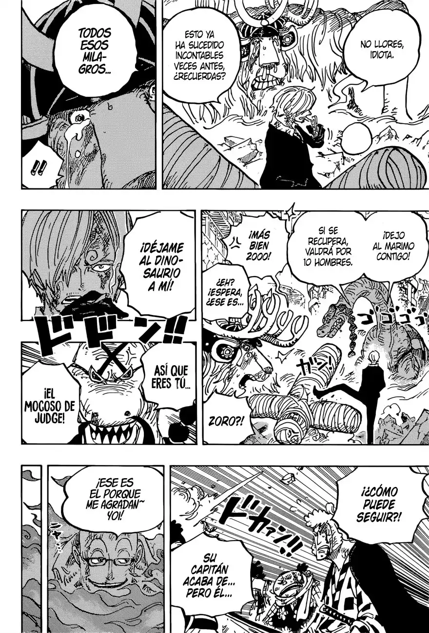 ONE PIECE Capitulo 1015 página 8